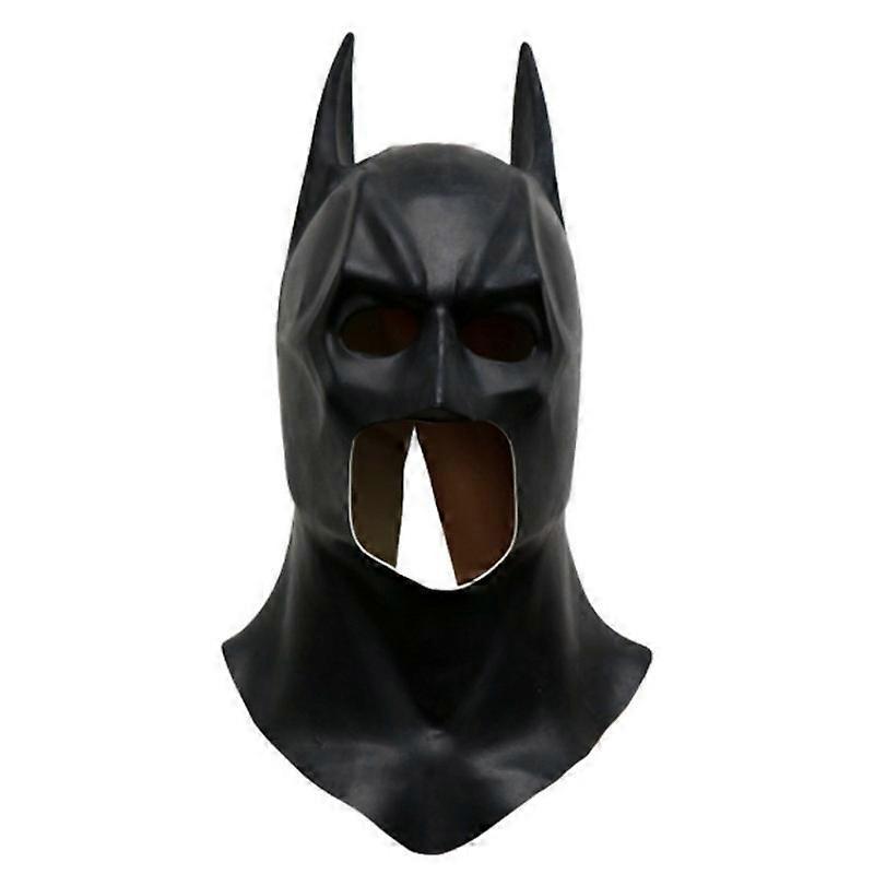 Męska Maska Batmana Impreza Halloweenowa Kostium Cosplay Rekwizyt Nakrycie Głowy black