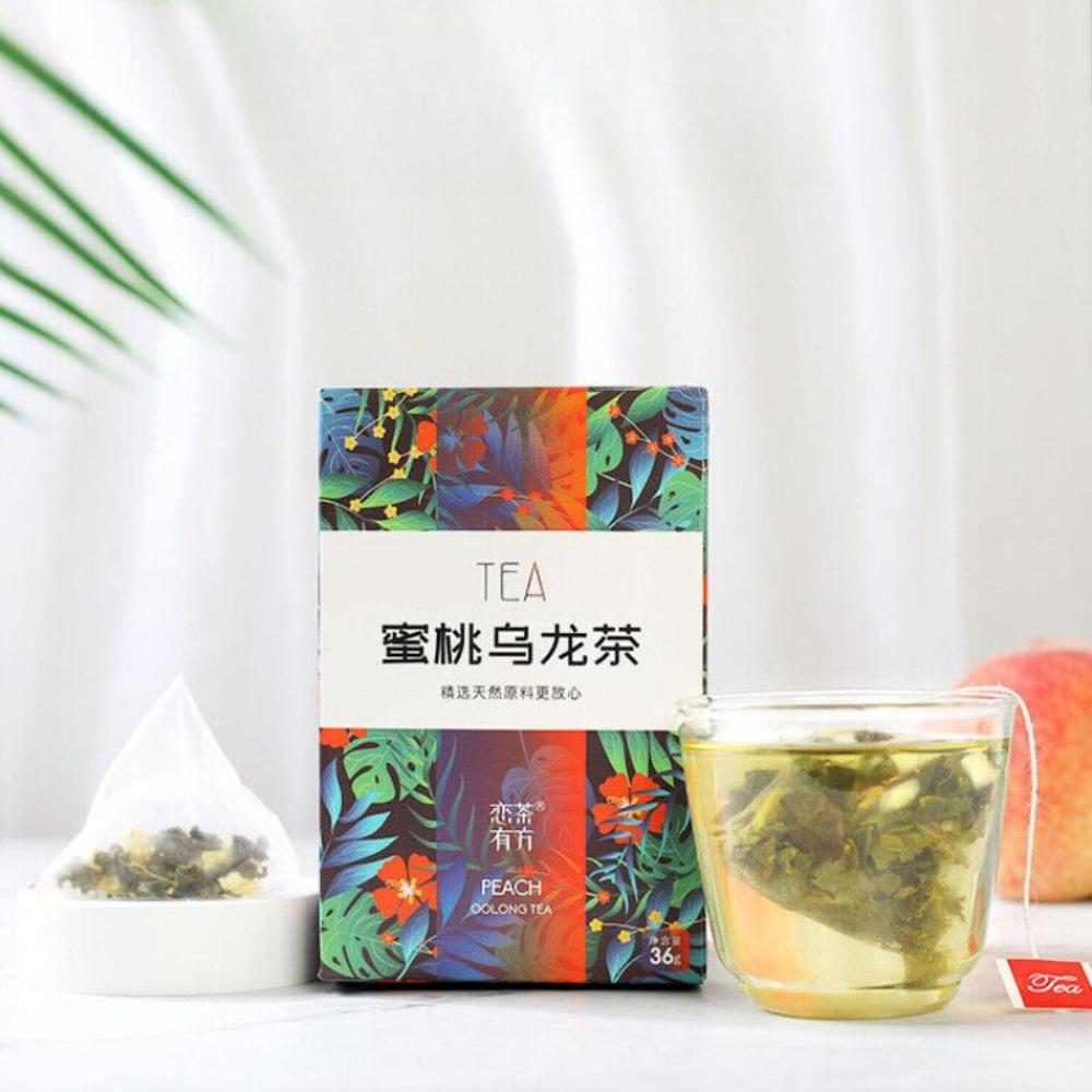 Wulong Tea Bags White Peach Honey Cold Brew 36g 1