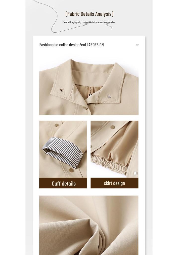 Elegant Spring Jacket 2026: New Style Lightweight Short for Middle-Aged Women