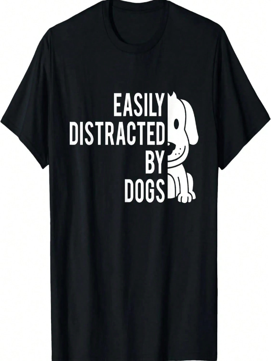Easily Distracted By Dogs - Dog Lover Dog Owner T-Shirt S разноцветный