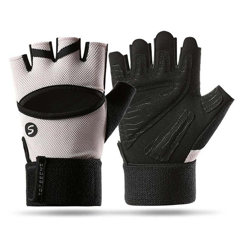 Men and Women's Outdoor Fitness Gloves for Non Slip  Breathable  Wear Resistant Cycling Lengthened and Widened Gloves