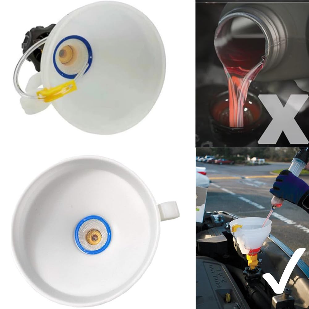 Samcos Funnel, Replacement, Funnel, Car Refueling Long Funnel, Soft Pipe, Car Radiator