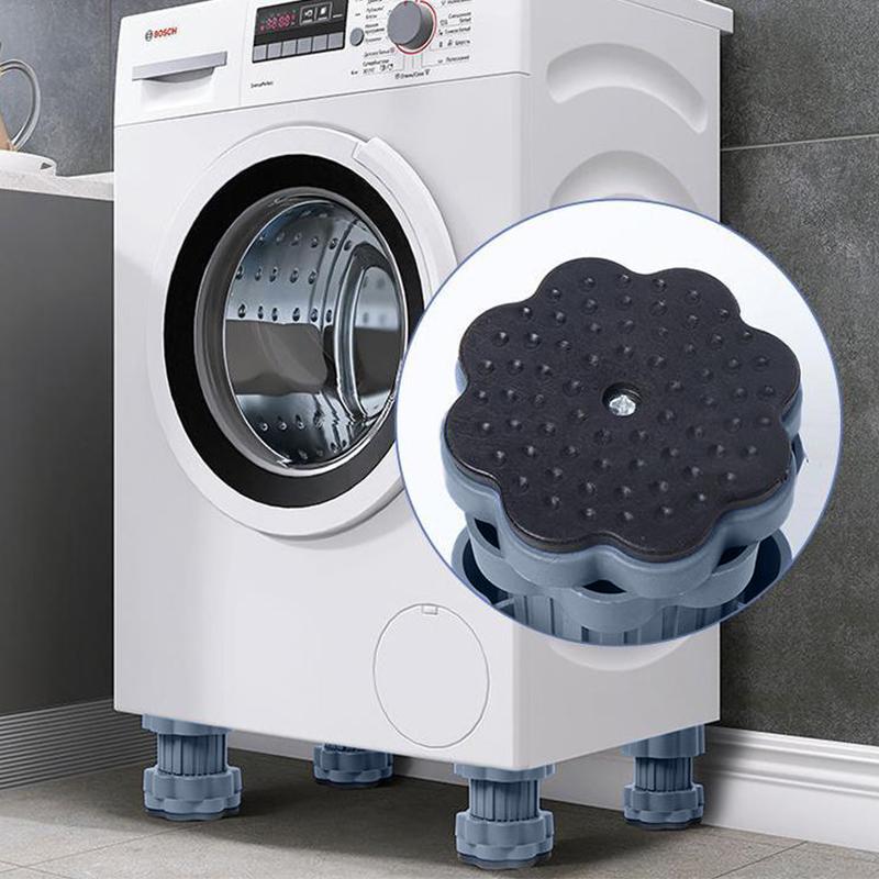 Multi-Functional Washing Machine Shockproof Pad Adjustable Anti-Slip Anti Vibration Mat Universal Furniture Foot Pad