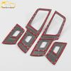 18 CC Glass Lift Decorative Panel & Window Armrest Switch Frame Sticker