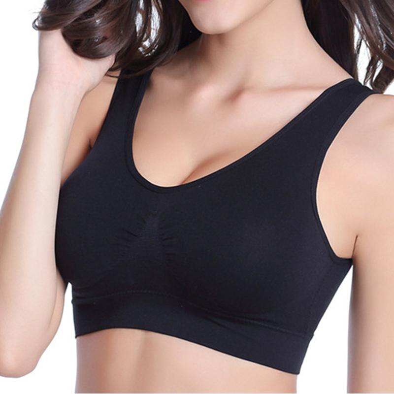 S~6XL Women Plus Size Zero Button Bra Yoga Bra Sports Bra Seamless Adjustment Bra Top Cover Bra Comfortable Breathable Wire Underwear