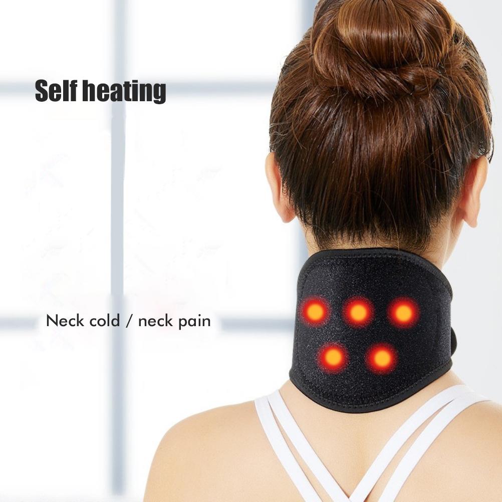 Unisex Neck Support Brace Self Heating Cervical Wrap Suffer Relieve Fatigue Neck Guard Protector