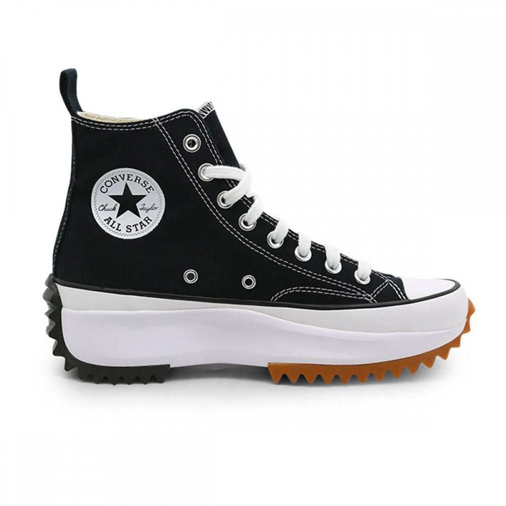 Кроссовки CONVERSE Runstar Hike High 166800C ЧЕРНО-БЕЛЫЕ РЕЗИНКИ 280 — фото 2