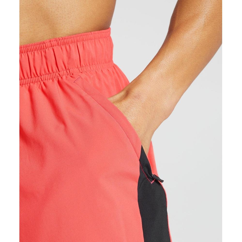 Gymshark Sport 7 Shorts Tropical Pink Black A1b3l Kcb2