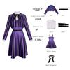 Anime Wednesday Season 2 Enid Sinclair Wolf Girl School Uniform Costume Cosplay Halloween Outfit Addams Family Costume For Woman