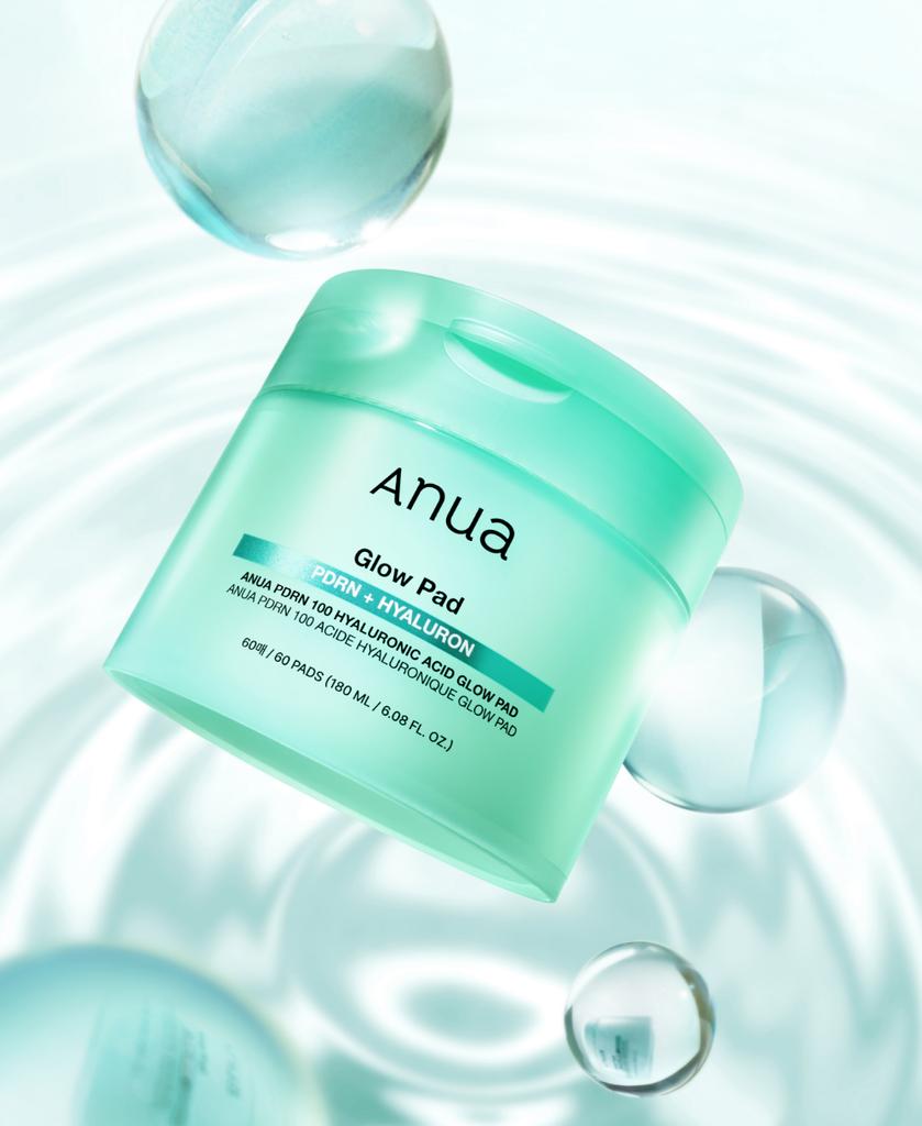 Anua PDRN 100 Hyaluronic Acid Glow Pad 60 Sheets (180ml)