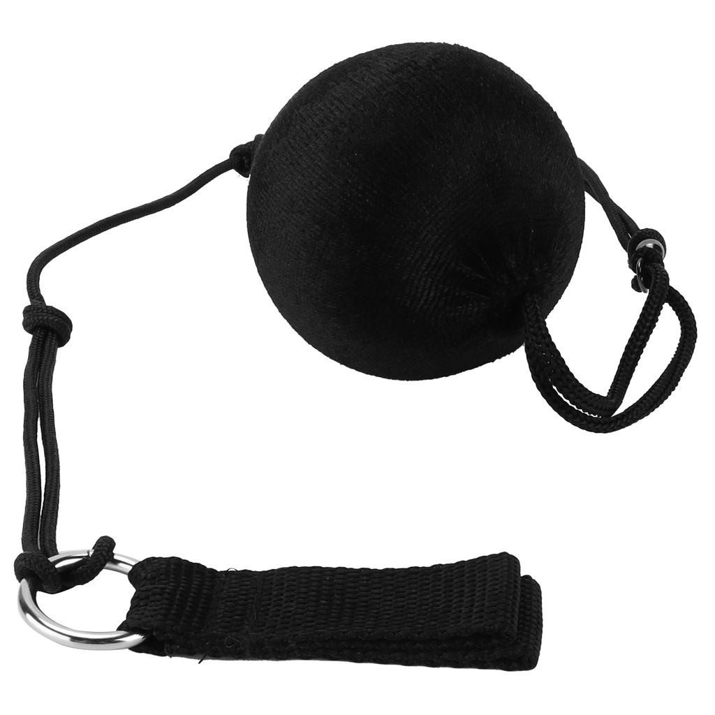 Dance Prop Soft Adjustable Chain Black Poi Chain Ball for Women Belly Dance Training Performance