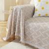 Scandinavian Style Simple Solid Colour Sofa Cover Cloth Four Seasons Universal Sofa Towel Full Cover Universal All-inclusive Sofa Cover