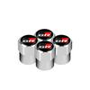 4Pcs Car Wheel Tire Valve Stem Caps Airtight Cover For  GR Sport RAV4 C-HR Corolla Yaris RZ RC Supra Tyre Plug Accessories