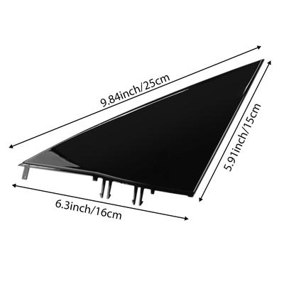 For Tesla Model 3 2017-2025 Car Reversing Mirror Triangle Triangular Plate Trim Front Left /Right 1130655-00-D, 1130656-00-D