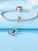 Colored Diamond Clips And Spacers Beads Charm Copper Plated Fit Charms Copperoriginal Bracelet For Jewelry Making Diy Charm