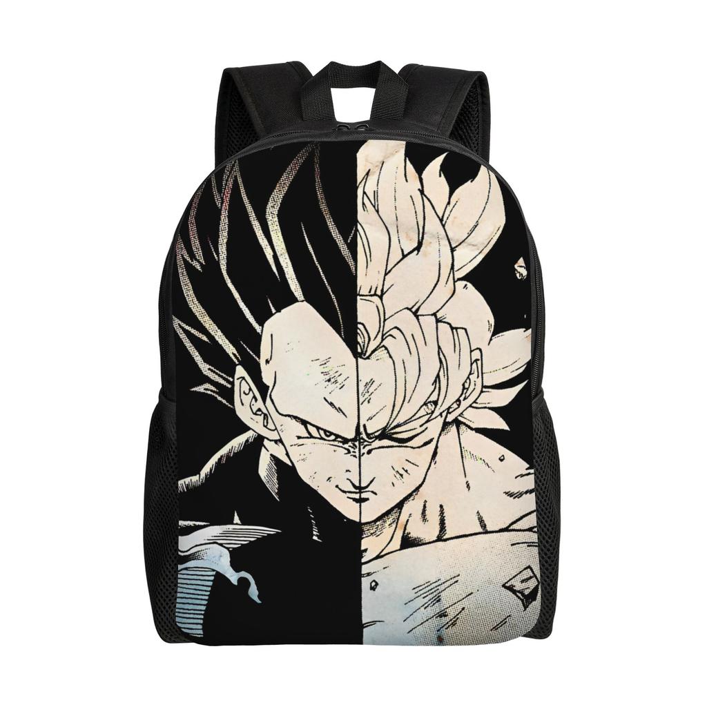Goku Super Rose Power Backpack for Men Women Fashion Student Business Daypack Dragon Ball Anime Laptop Computer Shoulder Bag