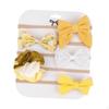 5 Pieces Girls Headbands with Bow Headwear Soft for 3 Child Toddlers