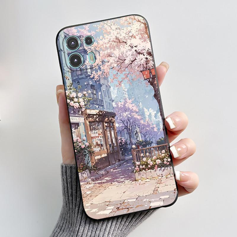 Pro pouzdro Motorola Edge 20 Fusion Módní Roztomilé Cool Chlapci Dívky TPU Měkký Kryt Pro Moto Edge 20 Lite Fundas Edge20 Fusion Nárazník