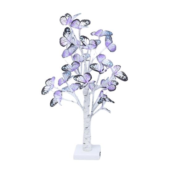 Tabletop Bonsai Tree Lights Butterfly Tree Lamp  LED Decorative Fairy Lights Warm Ambiance Lighting for Home Parties