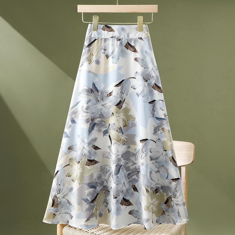 

Женская модная повседневная летняя весенняя юбка 18 цветов one size