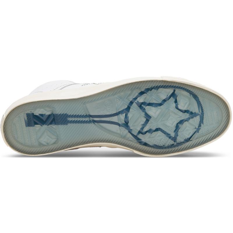 Converse One Star Academy Pro High Top Sports Anti-Rutsch Stoßdämpfung High-Top Board Schuhe Unisex Reinweiß
