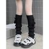 1 Pair Women's Winter Leg Warmers Japanese Socks Yarn Pile Lolita Versatile Harajuku Style JK Accessories