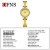 OFNS Douyin Women's Fashion Quartz Watch with Diamond Inlaid Mother-of-Pearl Dial and European-American Bracelet