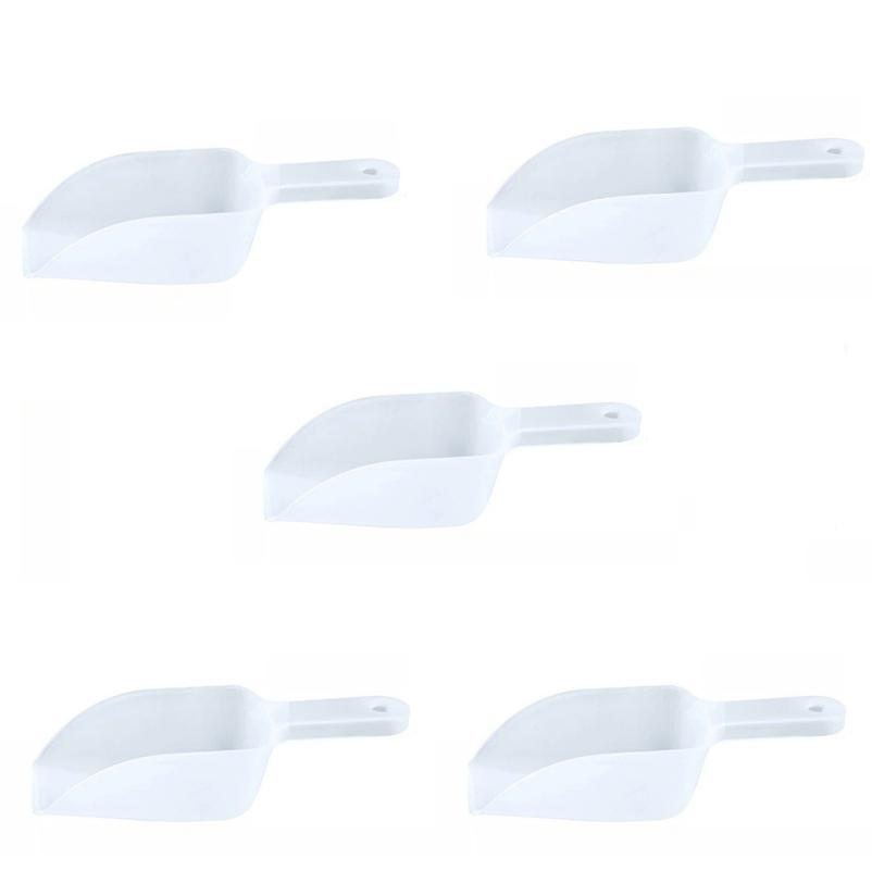 

1 шт. Пластиковые совки для льда, мини-прозрачная лопатка для льда, для вечеринок, бара, шведского стола, кухонного гаджета для конфет, десертов, зерна, сухих товаров, лопатка