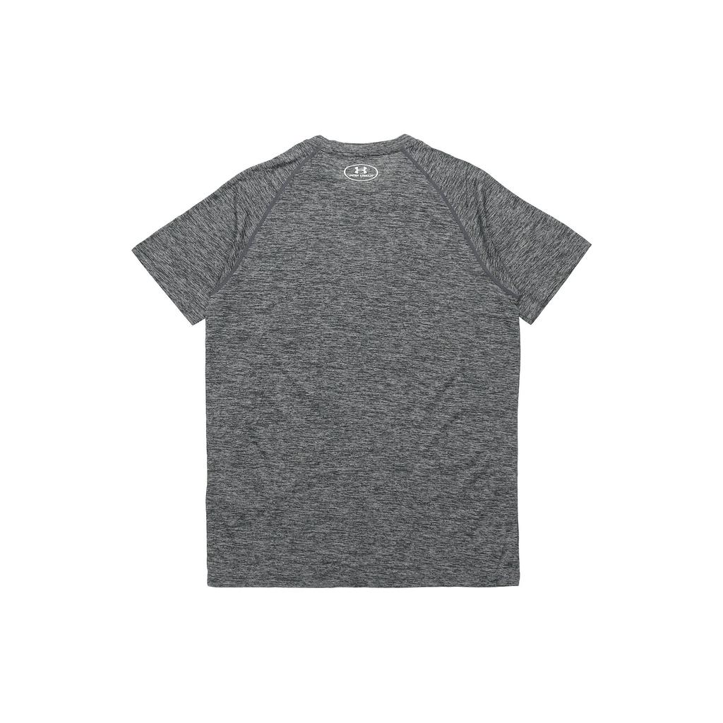 Under Armour Quick-Dry Breathable Sports Round Neck Short Sleeve T-Shirt Men Tops Gray 1228539-009