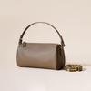 Bolso de Piel de Vaca de Capa Superior de Cuero Genuino de Gama Alta para Mujer, Bolso de Axila con Textura Minimalista, Bolso de Mano Diagonal de Nuevo Estilo a la Moda para Mujer