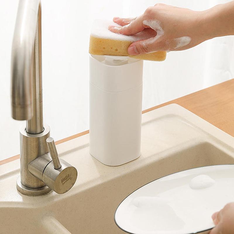 Flacone Detergente Struccante da 250/500 ml Vuoto con Pompa a Pressione Dispenser Plastica Rimuovi Smalto Cleaner Strumenti Manicure Portatili