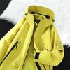 Big Brand Women's Blue 3-in-1 Jacket - Spring/Autumn 2026, Windproof & Waterproof Mountaineering Outerwear