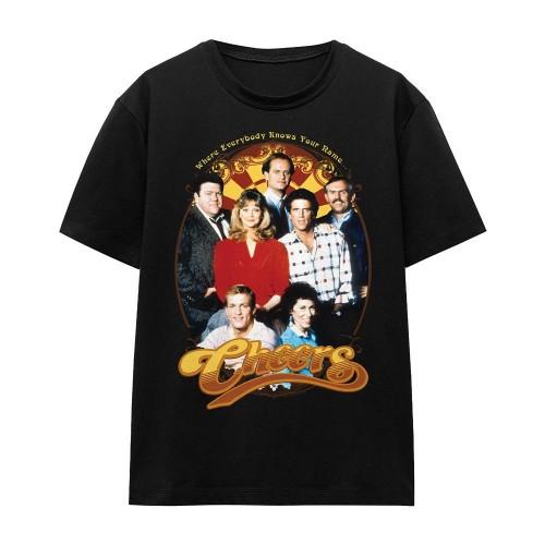 Cheers Unisex Adult Group Shot T-Shirt