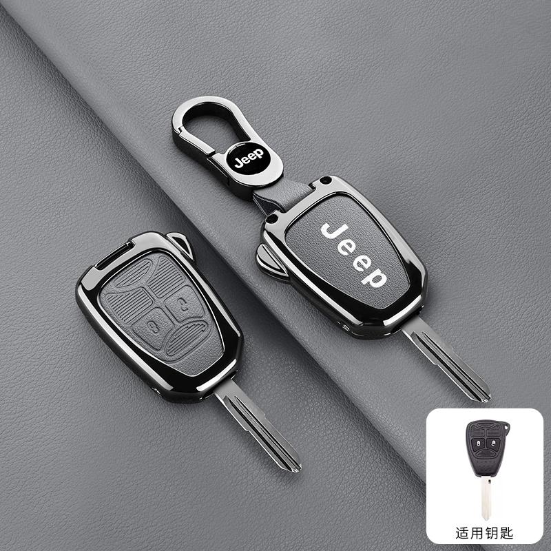 Mpxf10 Car Key Case Cover For Jeep Renegade Grand Cherokee Chrysler 300 PT Dodge JCUV Caliber Nitro Wrangler Compass Patriot Liberty