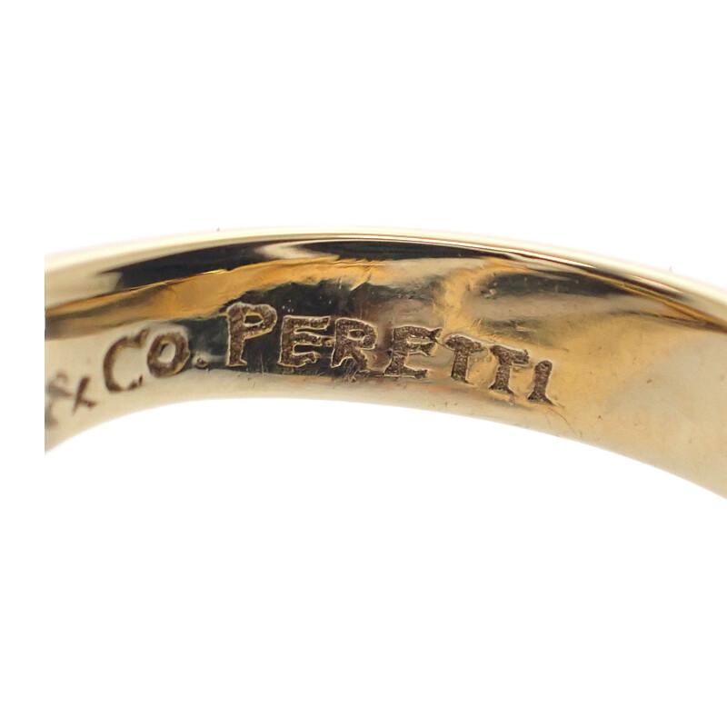 TIFFANY&Co.  #9(JP Size) ring K18 yellow gold Women