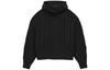 Men's Hoodie Fear of God Essentials Cable Knit Hoodie 'Jet Black'