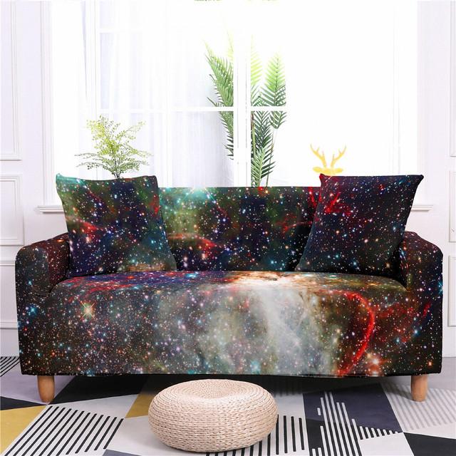 Nowość Dom All Inclusive Pełny Pokrowiec na Poduszkę Sofy Druk Cyfrowy Elastyczny Pokrowiec na Sofę Wysokoelastyczny Pokrowiec na Kanapę