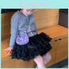 Modern Chic Mini Children's Handheld Chain Crossbody Bag For Girls With Sequins
