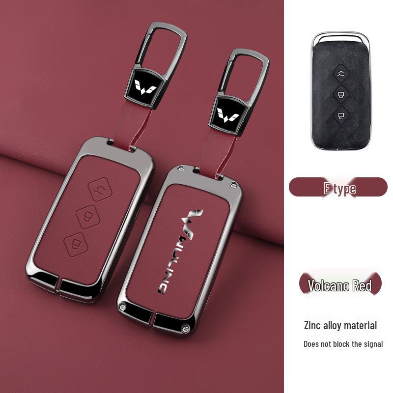 Wuling High-end Men's Car Key Case for Jiachen, Bingo, Hongguang MINIEV, Capgemini, Journey