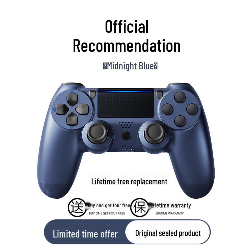 Compatible Wireless Bluetooth Controller for PS4 Pro, PC, Steam, iOS, and Mobile Devices