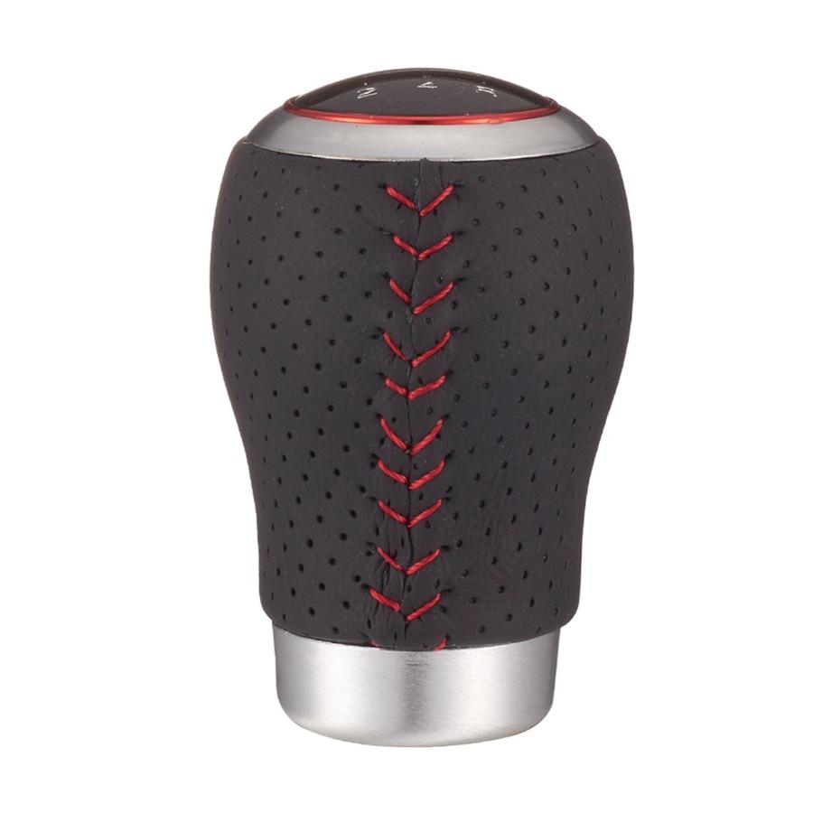 

5 Speed Car Gear Shift Knob Manual Transmission Shift Lever Black & Red