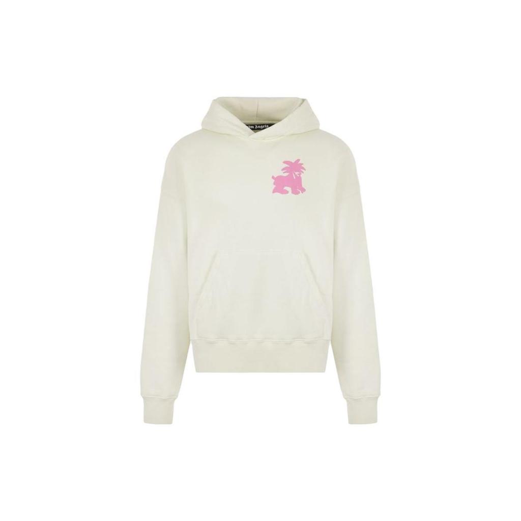 Palm Angels Leon logo-print hoodie PMBB058E23FLE0045432