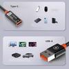 Charging Cable 5Gbps Data Transfer Extension Cord USB to Type C Cord for 15 14 13 12 S20 S20+ Phone Tablet