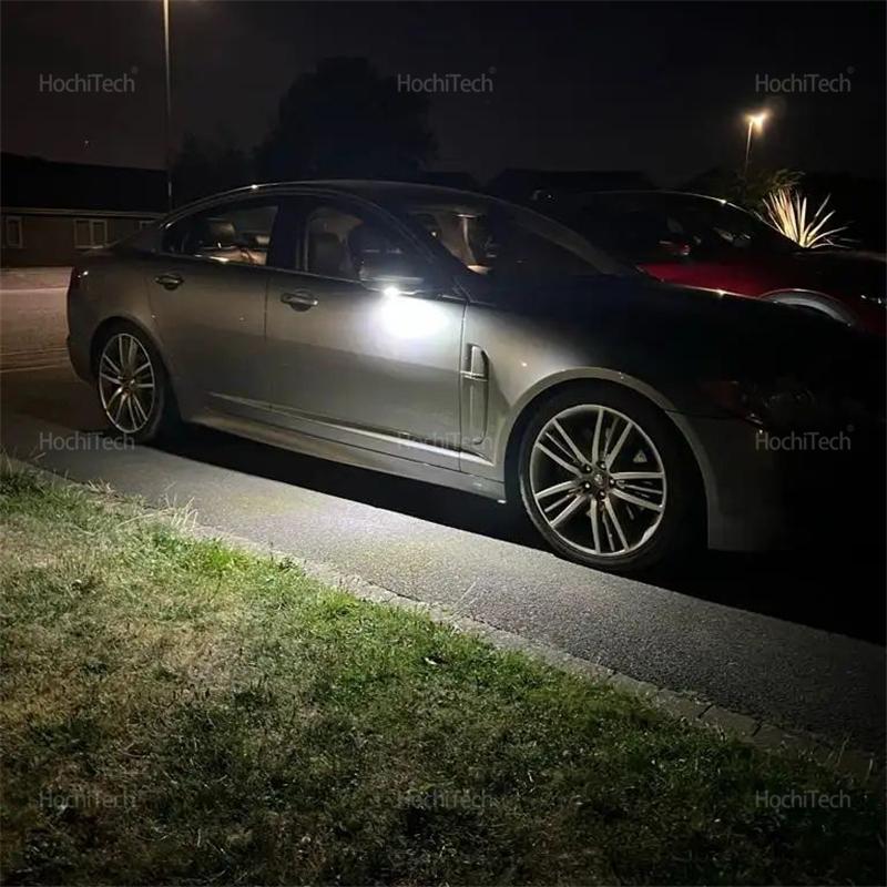 2X LED Lighting Under Side Mirror Puddle Light for Jaguar XJ XF for Volvo V40 V50 V60 V70 MK3 C70 MK2 XC90 XC70 C30 S40 S60 S80