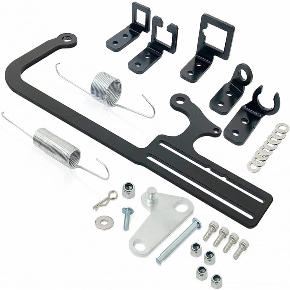 Transmission Carburetor Throttle Cable Mounting Bracket Kit For GM 700R4 304147