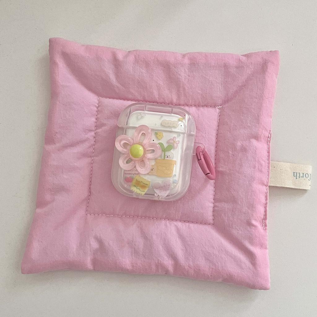 Happy Lovely 3d Flower Sun Strawberry Lovely Cartoon Butterfly Ins Earphone Case For Apple Airpods 1 2 Pro 3 2nd Charging Box