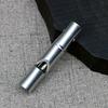 Whistle Crisp Sound Bamboo Knot Design High Hardness Survival Stainless Steel Pocket Tools Emergency Whistle Outdoor Sports