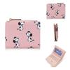 Dog Print Wallet For Women With Rfid Blocking And Zipper Pocket For Daily Use