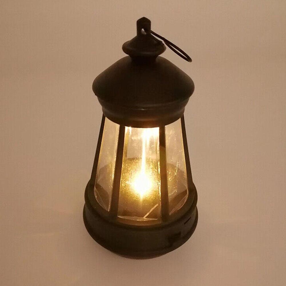Garden Hanging Solar Powered Lantern Energy Saving Outdoor Night Light