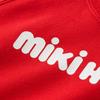 MIKIHOUSE Web Limited Back Logo Sweatshirt Pullover, Baby Kids, Size 80cm, Red, Model 10-5620-682